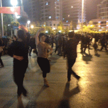 逆天的广场舞图纸 最后亮了