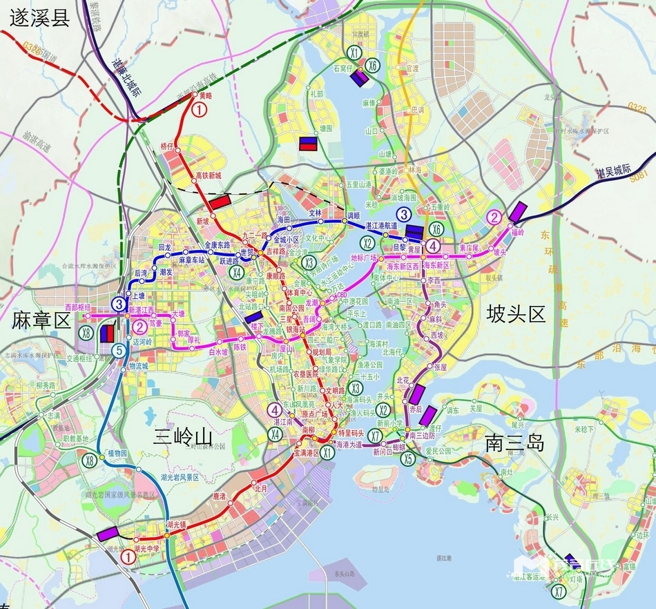 湛江十三五规划重大项目表出来了,一个词,壮观