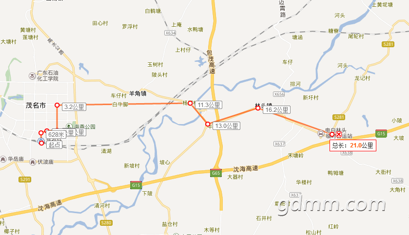 深茂铁路即将开通公交配套应该开始布局55楼电白区粤运公司回复