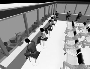 银行服务态度差,储户召集7名亲友占满银行窗口