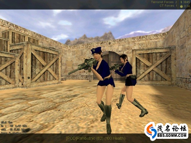 俾大家欣赏下<em>CS1.5美女版</em>。 - 【闲聊吹水】 -