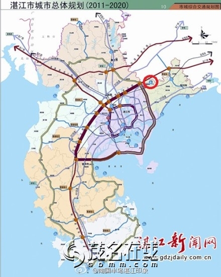 湛江粵西國際機場選址花落湛江吳川境內