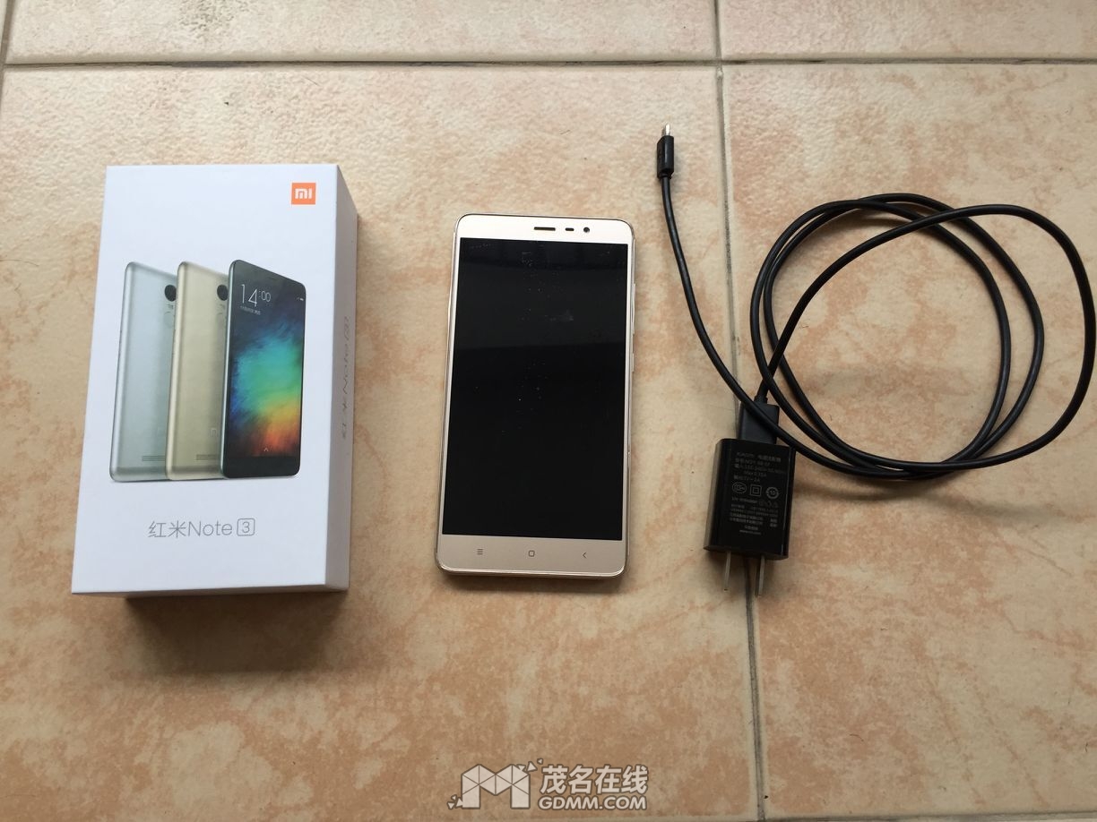 出—台红米note3双网通32g金色