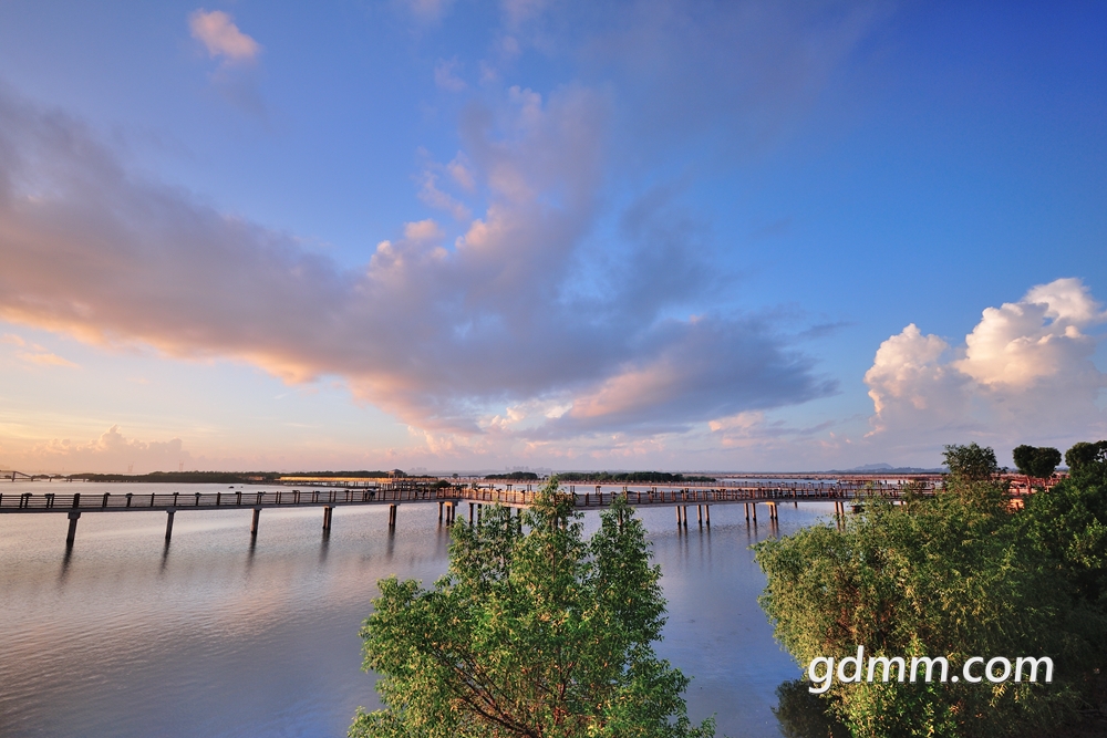 2017年中秋日 电白红树林公园日出