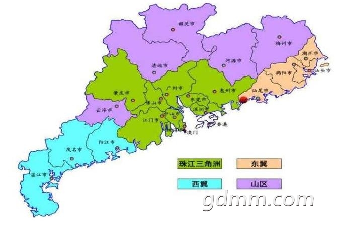 广东经济最落后的城市粤西大部分上榜地方穷人口流出大