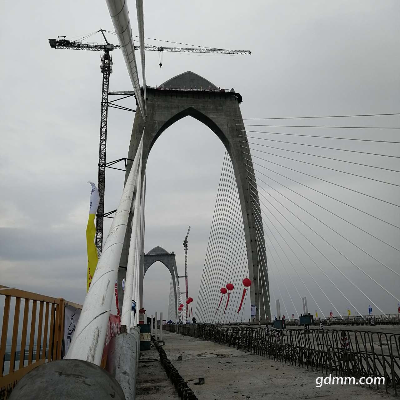 多圖直擊水東灣跨海大橋今天正式全面合龍