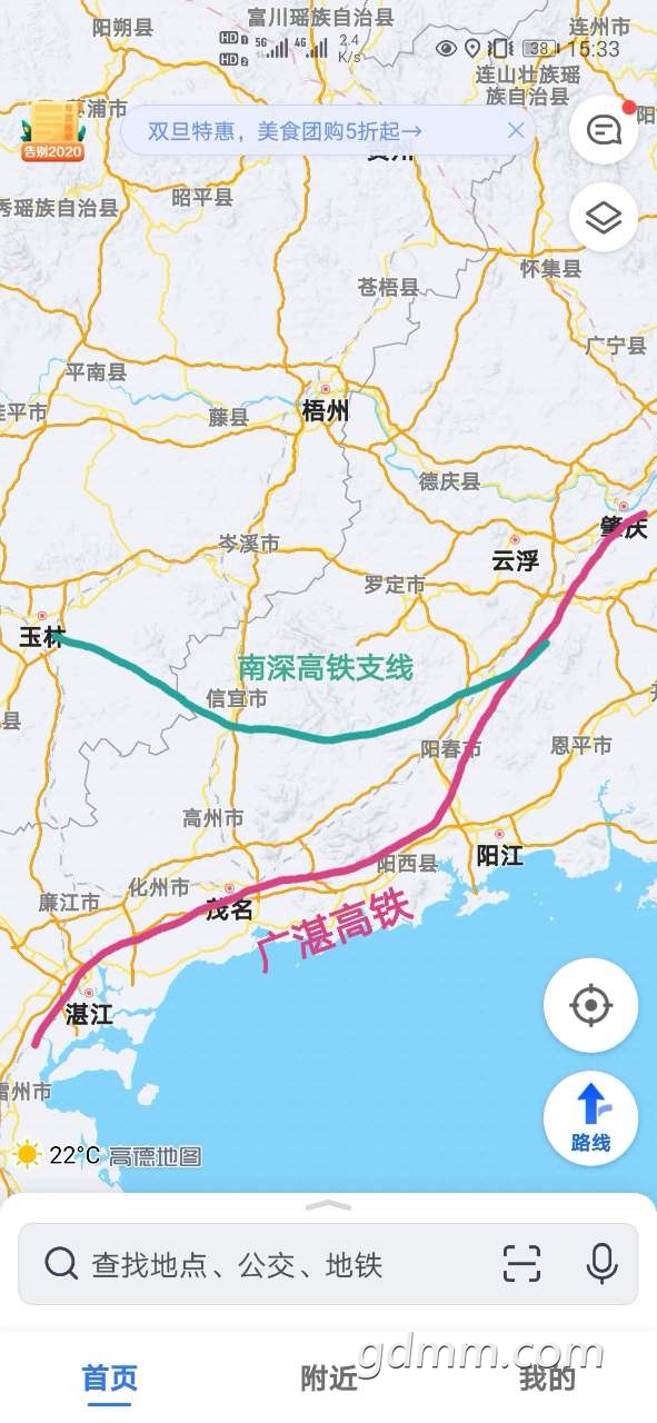 三茂铁路线路图图片