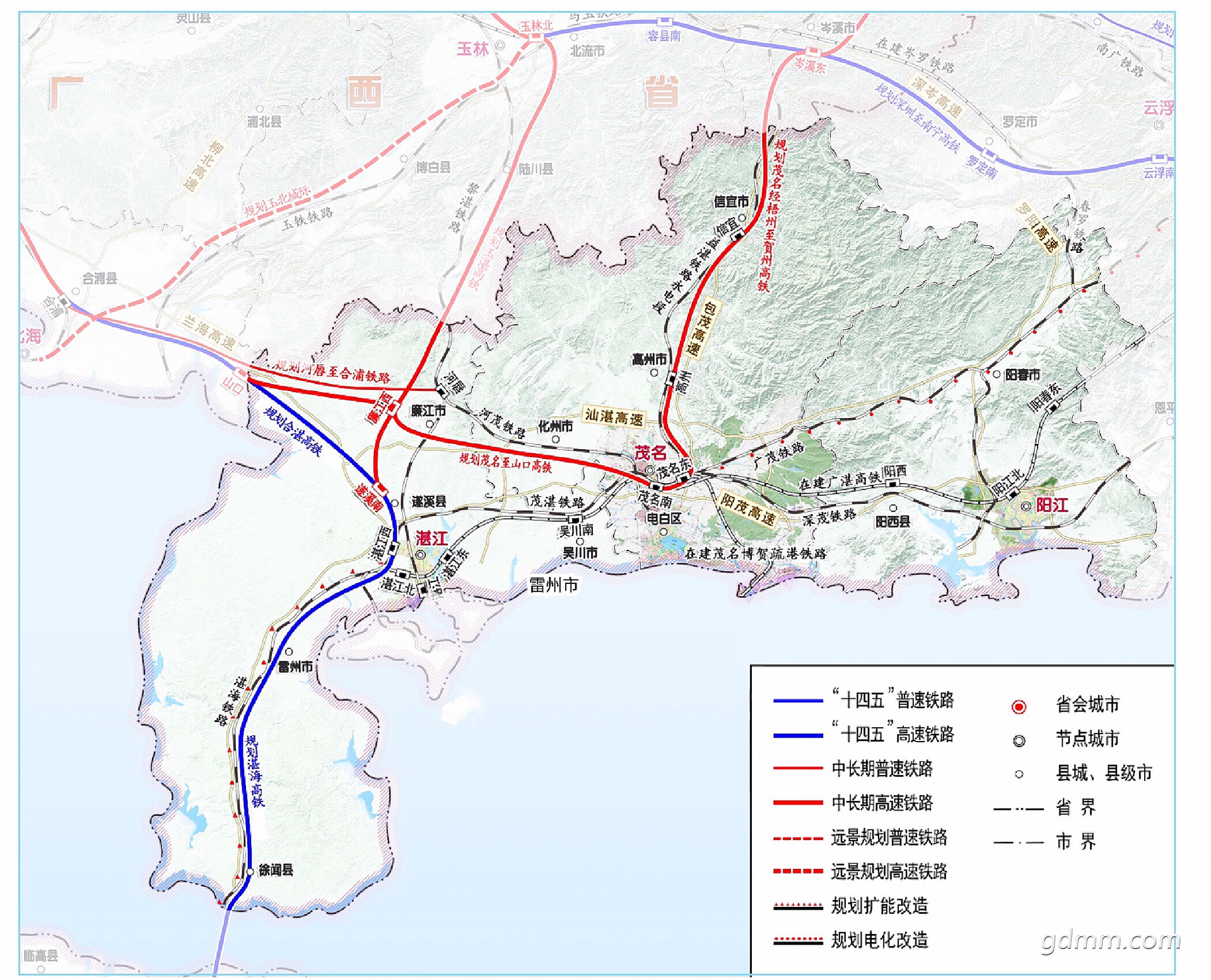 湛江城市总体规划2035图片